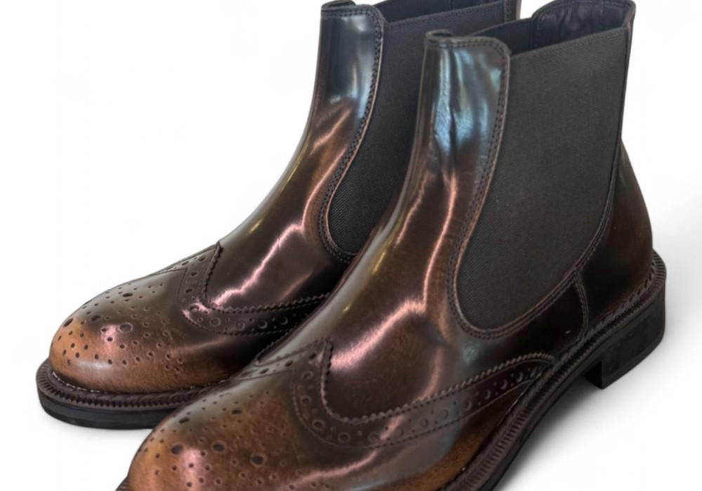 Stivaletto beatles imperiale brush tortora Frau<BR/> 
