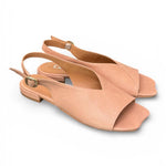 Sandalo pelle nature Cuir Noir<BR/> 