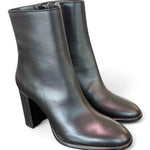 Stivaletto zip nappa nera T90 Bianca Di<BR/> 