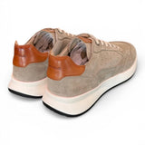 Sneaker run suede taupe Ambitious 