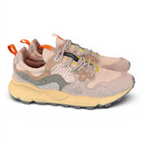 Sneaker uomo Yamano 3 1N48 Canvas O.White Sage Flower Mountain 
