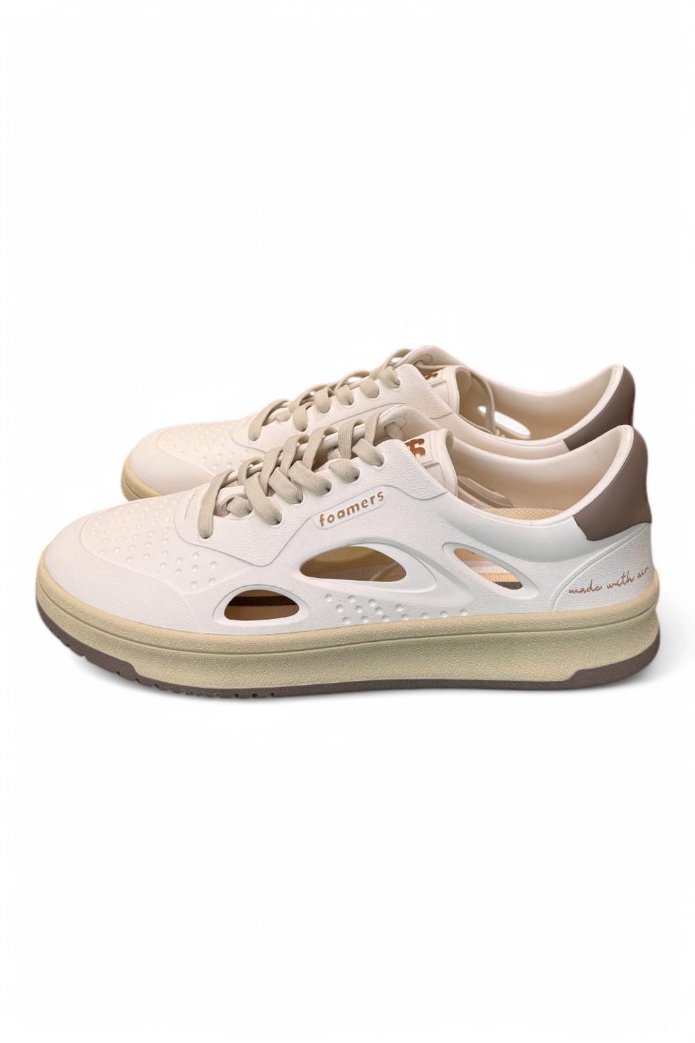 Sneaker Foamers Eva bianco tortora 