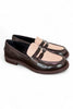 Mocassino abrasivato marrone crema Anima