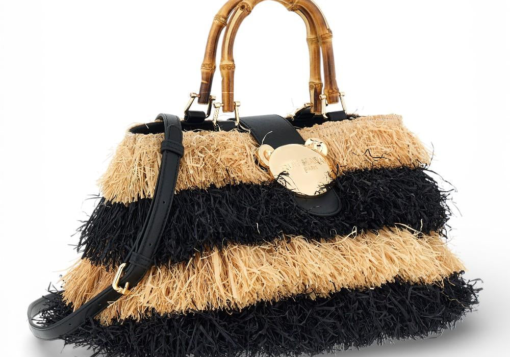 Shopping Riad Fringes beige black  Rue Madam 