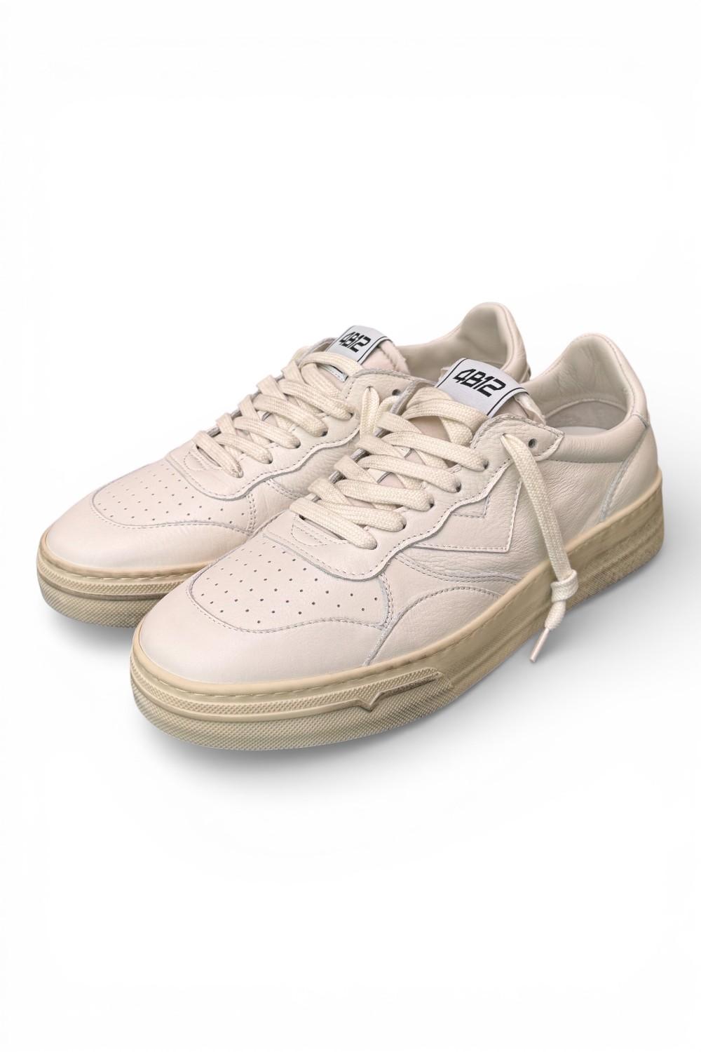 Sneaker uomo 4B12 Hyper U3000 bianca 