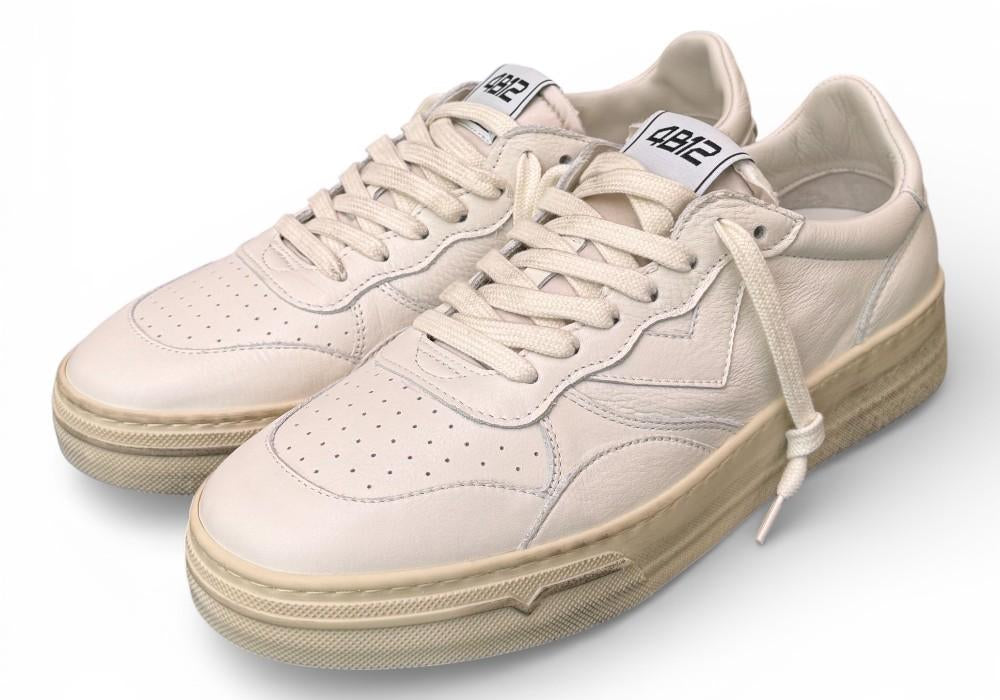 Sneaker uomo 4B12 Hyper U3000 bianca 