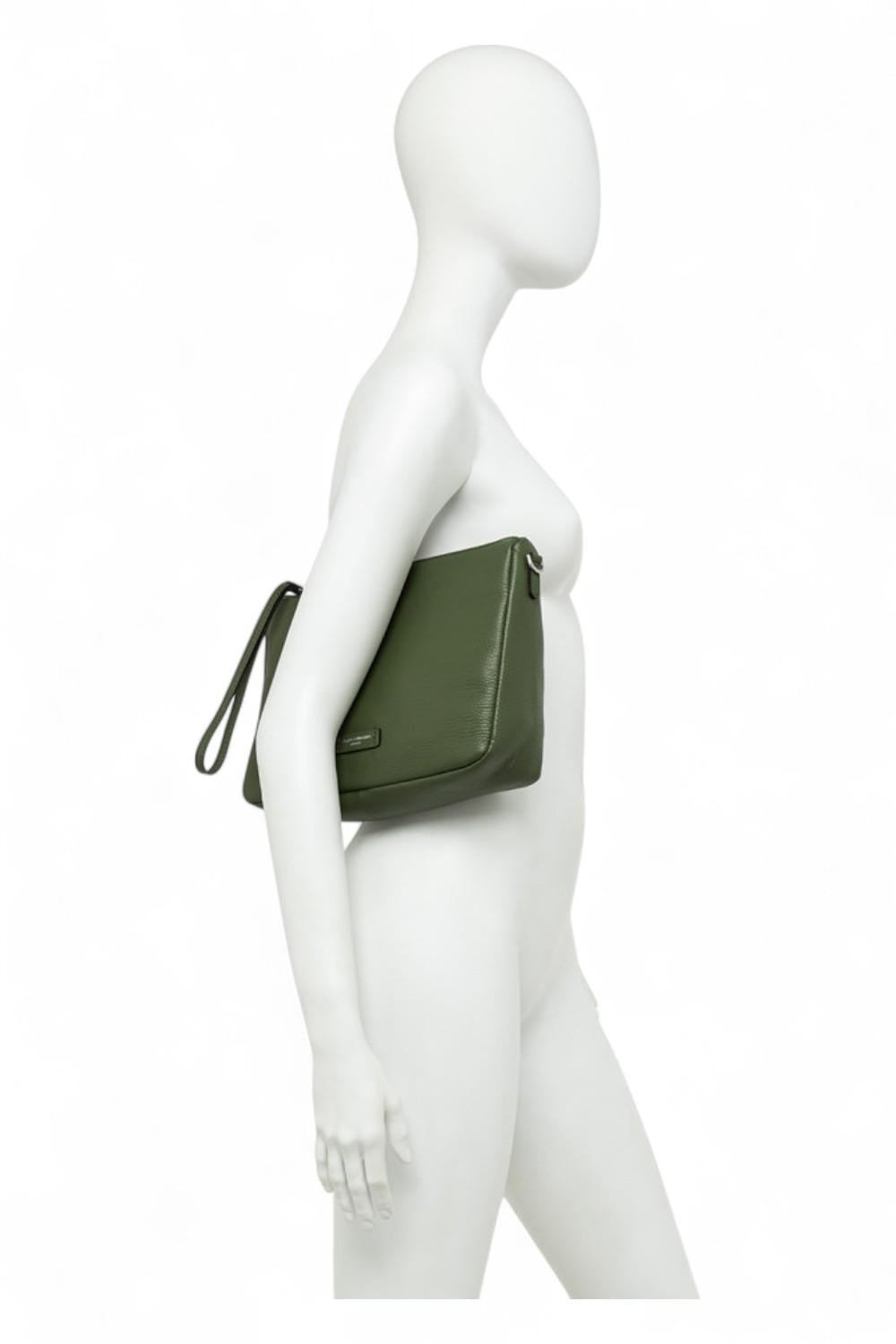 Pochette Nora pelle nera Gianni Chiarini<BR/> 