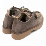 Allacciato uomo Panchic P009 ingegnere suede brown stone 