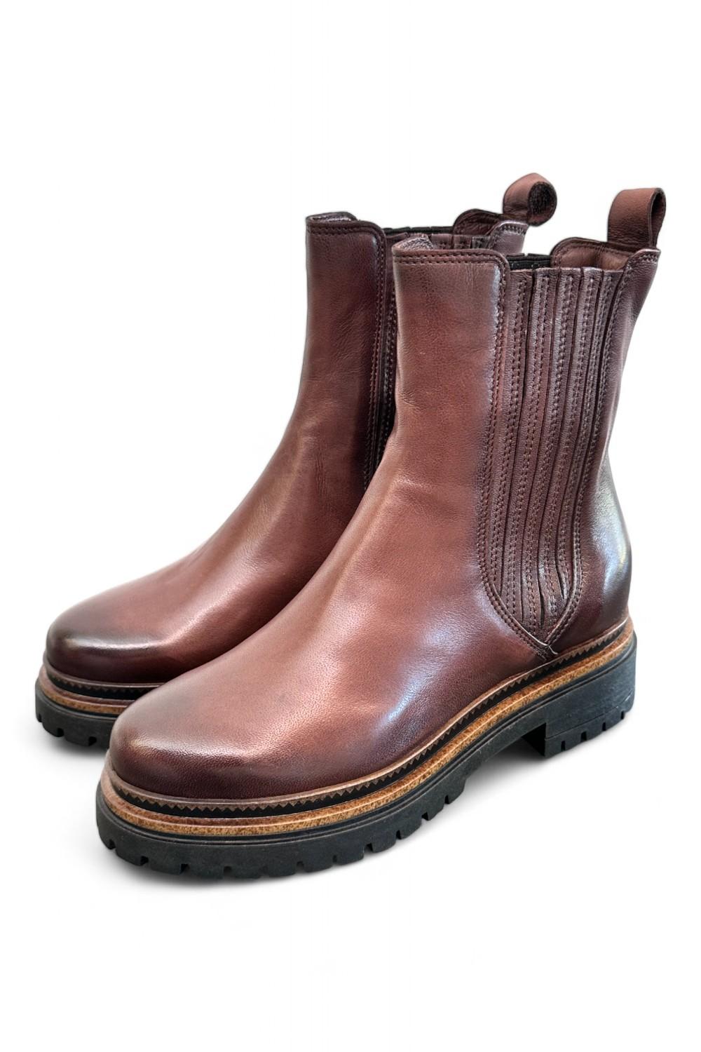 Stivaletto beatles pelle cuoio Mjus<BR/> 