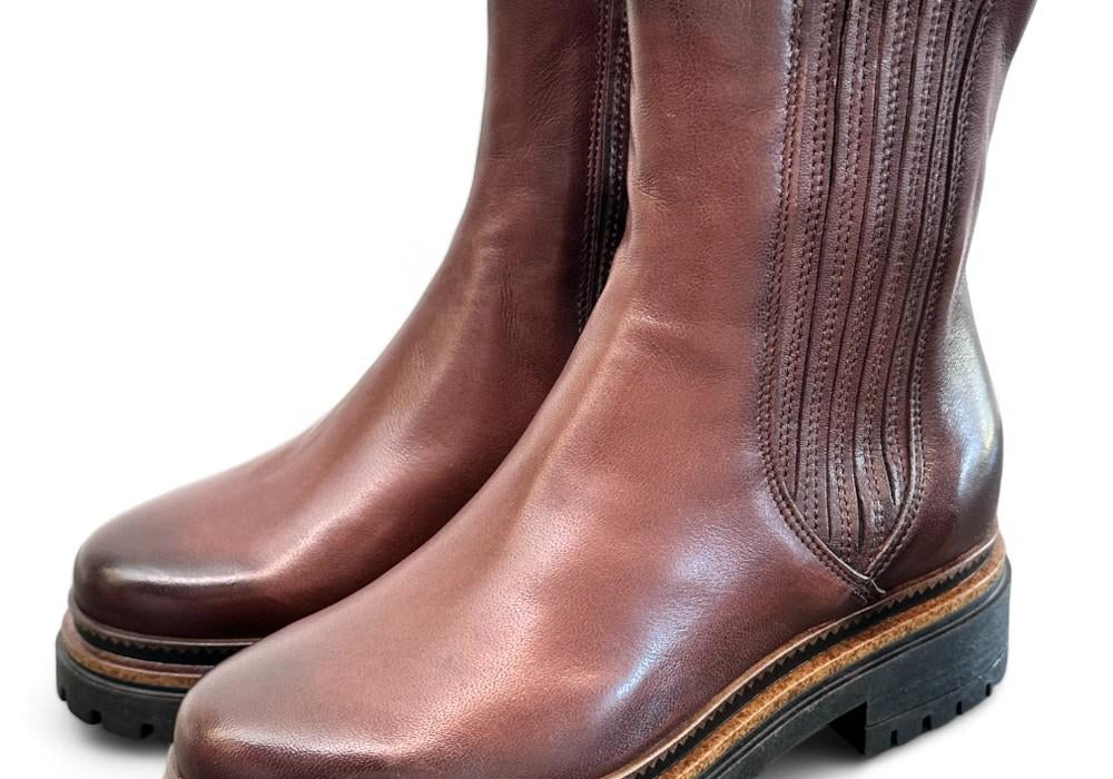 Stivaletto beatles pelle cuoio Mjus<BR/> 
