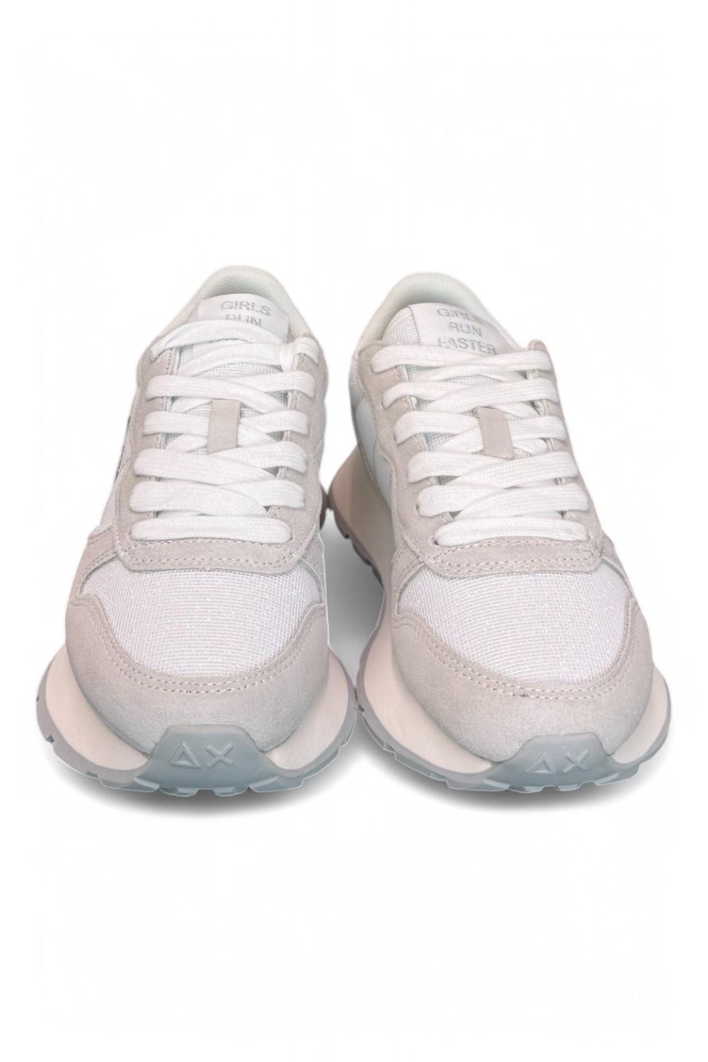 Sneaker donna SUN 68 ALLY glitter white 