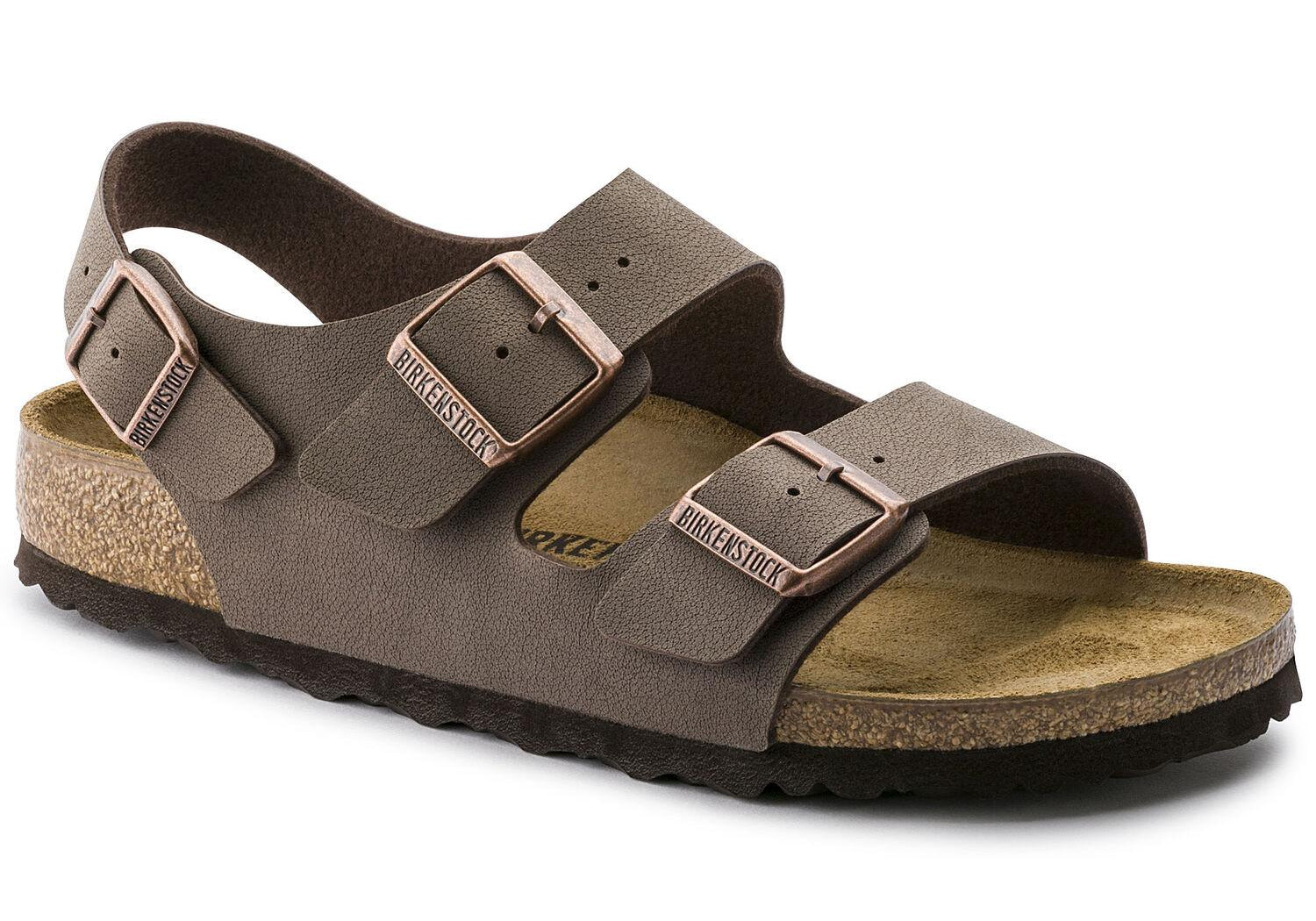 Sandalo Milano Birko Flor Mocca uomo Birkenstock 634503 