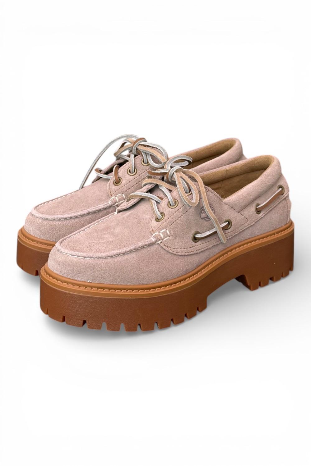 Allacciato Barca STONE STREET BOAT  light purple Timberland 