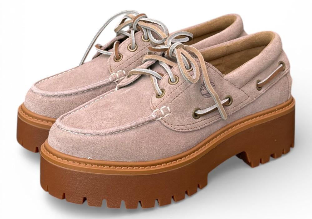 Allacciato Barca STONE STREET BOAT  light purple Timberland 
