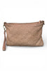 Borsina tracolla intreccio vintage taupe