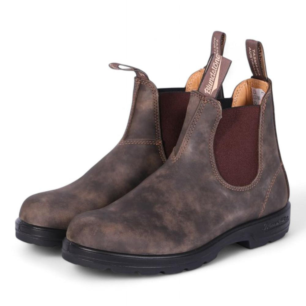 Stivaletto beatles pelle ingrassata marrone Blundstone donna 