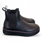 Stivaletto beatles pelle nera extralight Frau<BR/> 