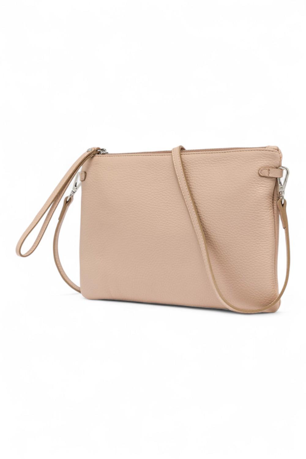 Pochette Hermy pink salt Gianni Chiarini<BR/> 