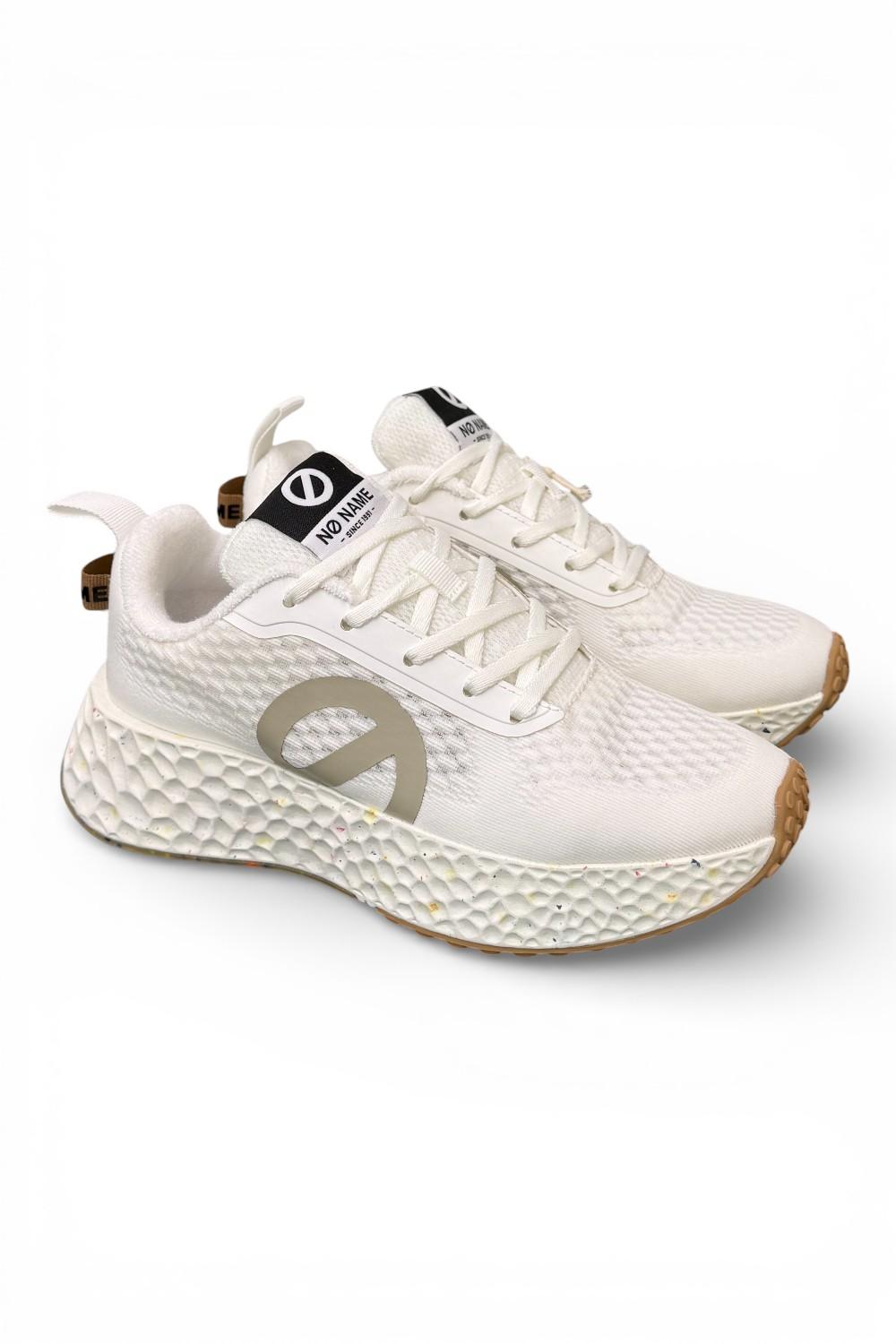 Sneaker donna No Name Carter Fly white greige 