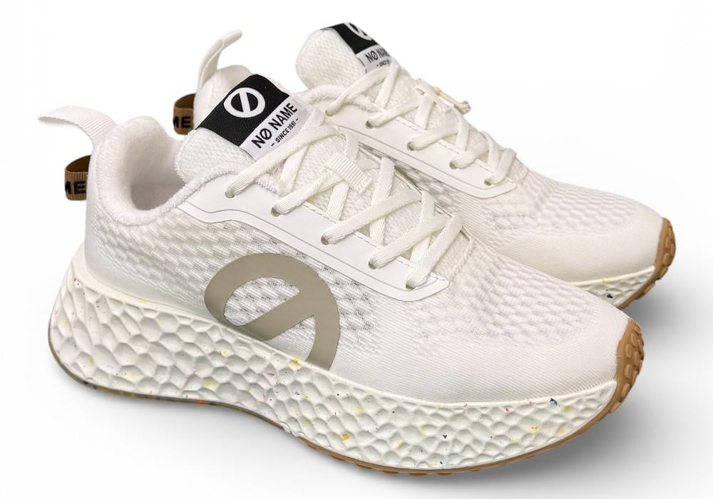 Sneaker donna No Name Carter Fly white greige 