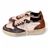 Sneaker uomo Hyper pelle bianca moro 