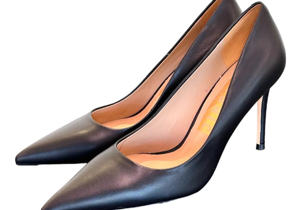Decolté nappa nero tacco 90 CHICONIC<BR/> 