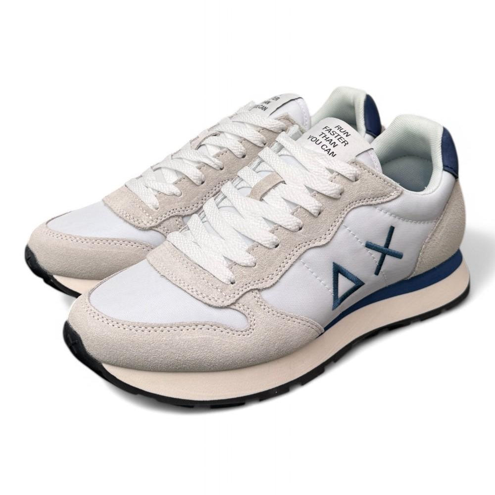 Sneaker uomo SUN 68 TOM basic bianco<BR/> 