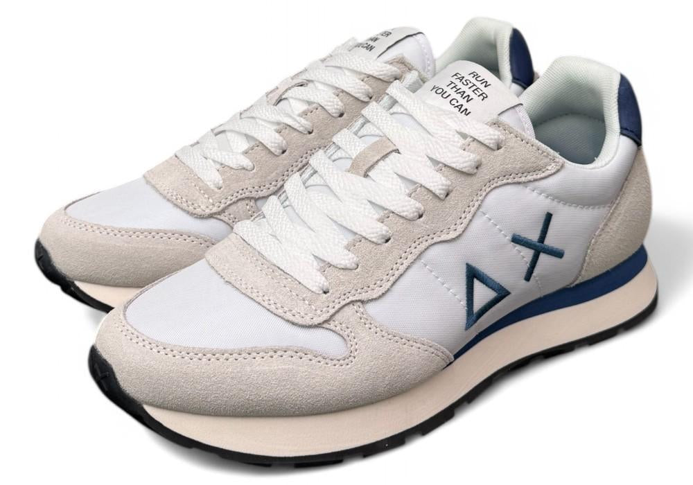 Sneaker uomo SUN 68 TOM basic bianco<BR/> 