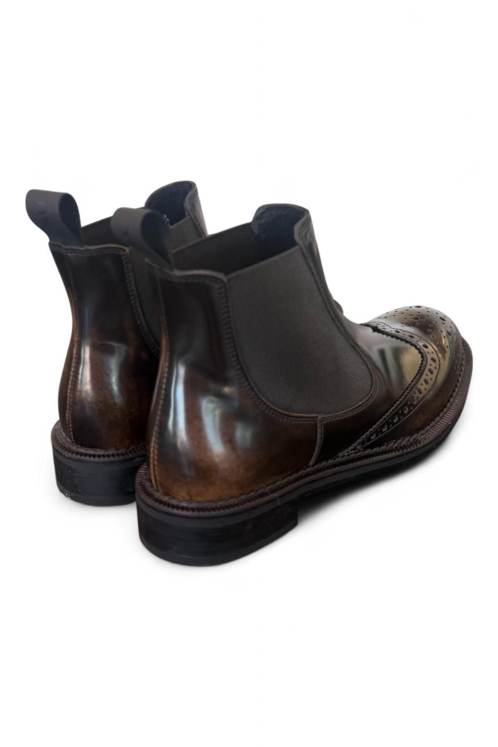 Stivaletto beatles imperiale brush tortora Frau<BR/> 