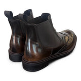 Stivaletto beatles imperiale brush tortora Frau<BR/> 
