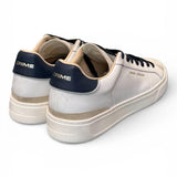 Sneaker bianca grigia blu Crime London 