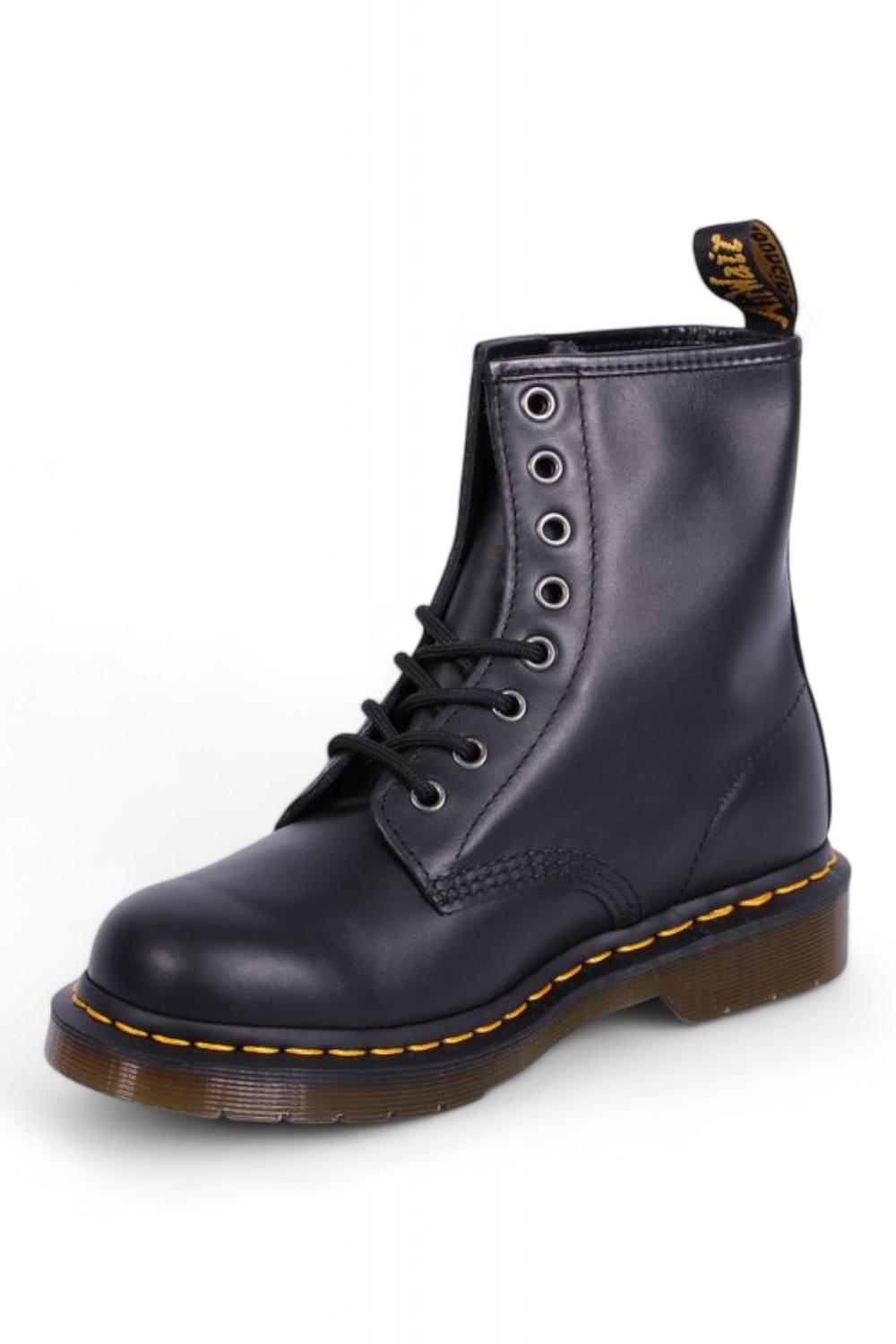 Anfibio 8 fori 1460 nappa nero Dr Martens<BR/> 
