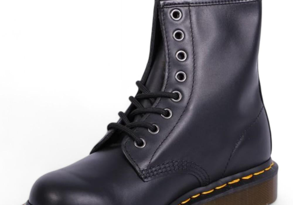 Anfibio 8 fori 1460 nappa nero Dr Martens<BR/> 