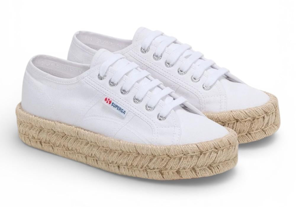 Sneaker Superga 2740 Platform cotton stone wash rope 