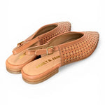 Slingback microborchie cuoio Janet<BR/> <BR/> 