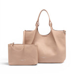 Borsa Dua media Pink Salt Gianni Chiarini<BR/> 