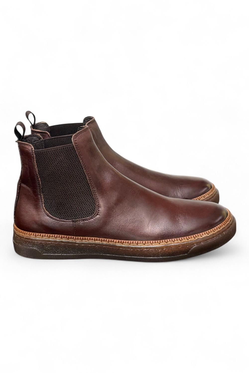 Stivaletto sportivo testa di moro Exton 