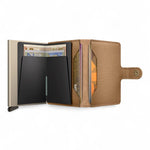 Miniwallet vintage Secrid MPE cappuccino 