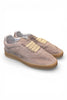 Sneaker uomo Soldini 80 Akira suede forato beige tortora
