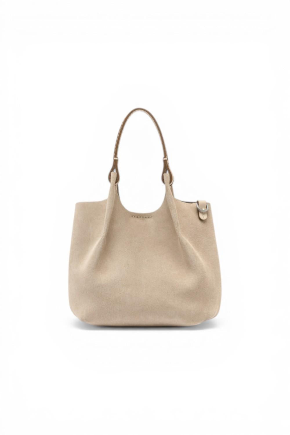 Borsa Dua piccola suede nude Gianni Chiarini 