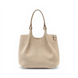 Borsa Dua piccola suede nude Gianni Chiarini 