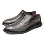 Scarpa uomo No-laces nera F.lli Rennella 
