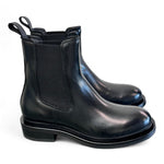 Beatles pelle nera suola Mjus<BR/> 