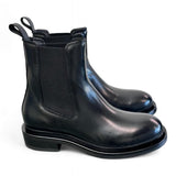 Beatles pelle nera suola Mjus<BR/> 