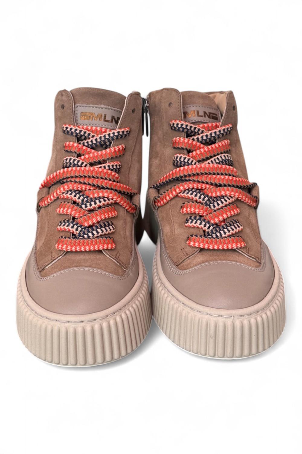 Polacco sneaker taupe Meliné 