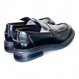 Mocassino donna Uma Parker man style nero<BR/> 