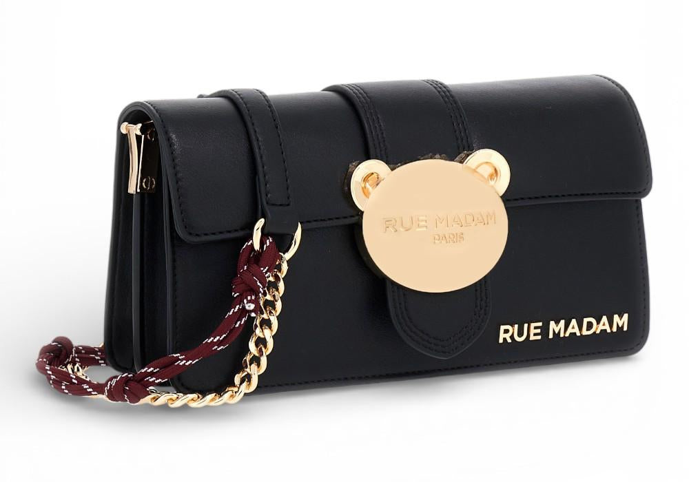 Baguette Teddy soft black Rue Madam 