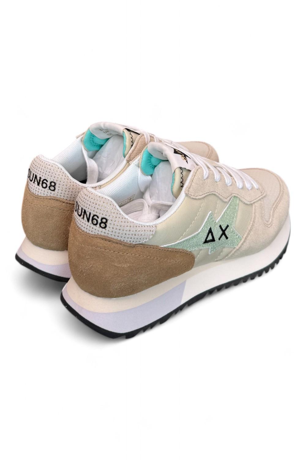 Sneaker donna SUN 68 STARGIRL beige 