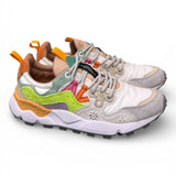 Sneaker donna Yamano 3 1n21 white mango multi Flower Mountain 