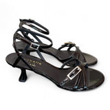 Sandalo mignon vernice nera T50 Isabelle Paris<BR/> 